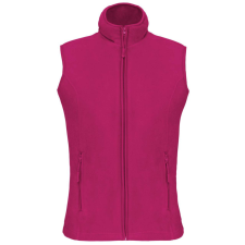 KARIBAN Női MELODIE polár mellény, Kariban KA906, Fuchsia-S női mellény