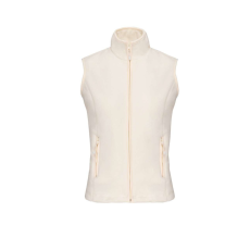 KARIBAN Női MELODIE polár mellény, Kariban KA906, Natural-XS