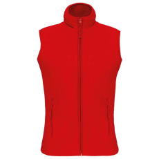 KARIBAN Női MELODIE polár mellény, Kariban KA906, Red-3XL