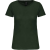KARIBAN Női organikus kereknyakú rövid ujjú póló, Kariban KA3026IC, Forest Green-2XL