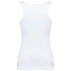 KARIBAN Női organikus ujjatlan póló, Kariban KA3024IC, White-S