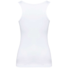 KARIBAN Női organikus ujjatlan póló, Kariban KA3024IC, White-XL női póló