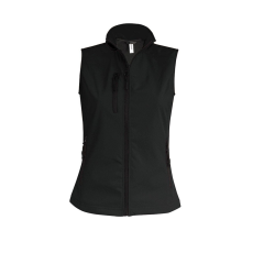KARIBAN Női softshell mellény, Kariban KA404, Black-2XL