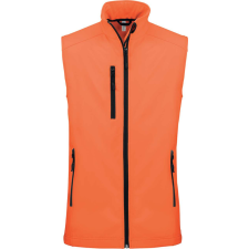 KARIBAN Női softshell mellény, Kariban KA404, Fluorescent Orange-L női mellény