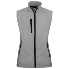 KARIBAN Női softshell mellény, Kariban KA404, Marl Grey-S