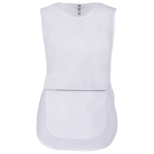 KARIBAN Női tunika nagy zsebbel, Kariban KA822, White-2XL/3XL munkaruha