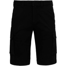 KARIBAN oldalzsebes férfi bermuda KA754, Black-44 munkaruha