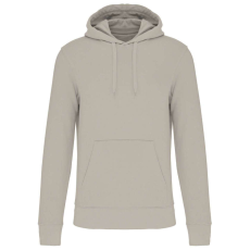 KARIBAN organikus féfi kapucnis pulóver KA4027, Clay-2XL