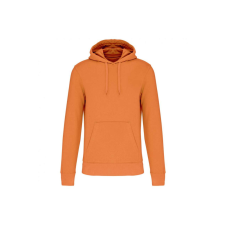 KARIBAN organikus féfi kapucnis pulóver KA4027, Light Orange-3XL férfi pulóver, kardigán