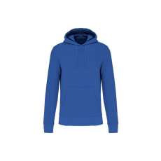 KARIBAN organikus féfi kapucnis pulóver KA4027, True Indigo-4XL