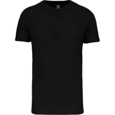 KARIBAN organikus rövid ujjú férfi póló KA3025IC, Black-XL férfi póló