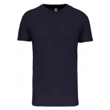 KARIBAN organikus rövid ujjú férfi póló KA3025IC, Navy-4XL férfi póló