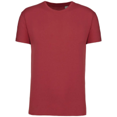 KARIBAN organikus rövid ujjú férfi póló KA3025IC, Terracotta Red-L