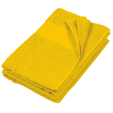 KARIBAN pamut fürdő törölköző KA113, True Yellow-70X140 lakástextília
