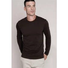 KARIBAN Póló Kariban férfi hosszú ujjú kereknyakú (180g/m2) kelly green, 2XL munkaruha