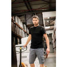 KARIBAN Póló Kariban férfi rövid ujjú kerek nyakú férfi, lime, 3XL munkaruha