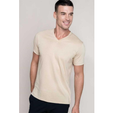KARIBAN Póló Kariban férfi v-nyakú férfi (100%pamut 180g/m2) white, 3XL munkaruha
