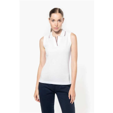 KARIBAN Póló Kariban női, navy/red/white, M