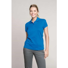 KARIBAN Pólóing Kariban női rövid ujjú női (100% pamut) light royal blue, L munkaruha