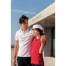KARIBAN Pólóing Kariban női rövid ujjú női, navy/white/red, L
