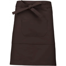 KARIBAN Polycotton Közepes Hosszúságú Kötény - Csokoládé
