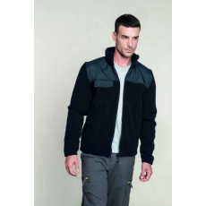 KARIBAN Pulóver Designed To Work 2:1 kariban cipzáras unisex (100%poliészter 400g/m2) forest green, 4XL