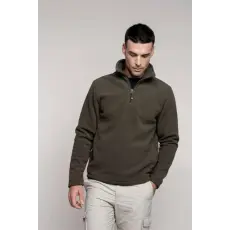 KARIBAN Pulóver Kariban Enzo férfi (100%poliészter 300g/m2) navy, M