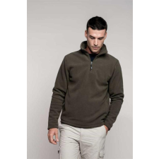 KARIBAN Pulóver Kariban Enzo férfi unisex (100%poliészter 300g/m2) lime, M munkaruha
