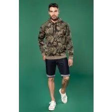 KARIBAN Pulóver Kariban férfi férfi, purple, XL munkaruha
