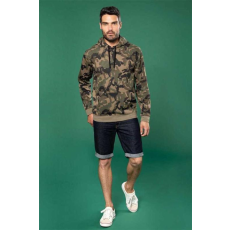 KARIBAN Pulóver Kariban férfi férfi, tropical blue, 2XL
