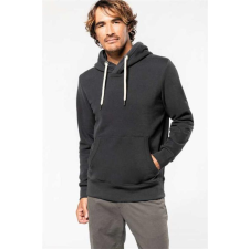 KARIBAN Pulóver Kariban férfi, slub grey heather, M munkaruha