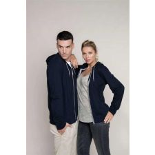 KARIBAN Pulóver Kariban könnyű pamut unisex, navy, XS munkaruha