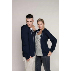 KARIBAN Pulóver Kariban könnyű pamut unisex, oxford grey, XL