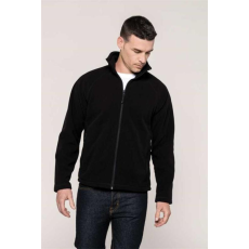 KARIBAN Pulóver Kariban Marco polár férfi cipzáras unisex (100%poliészter 350g/m2) navy, L