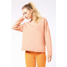 KARIBAN Pulóver Kariban női, pale pink, S/M