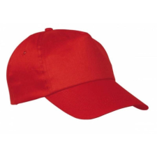 KARIBAN Sapka Kariban gyerek 5 paneles (100%pamut 155g/m2) red munkaruha