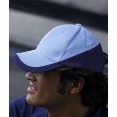 KARIBAN Sapka Kariban Racing 6 paneles (100%pamut 260g/m2) red/black