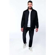 KARIBAN Széldzseki Kariban bélelt unisex (100%nylon 220g/m2) black, 2XL