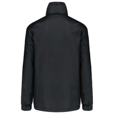 KARIBAN unisex rejtett kapucnis széldzseki hálós béléssel KA632, Black-3XL férfi kabát, dzseki