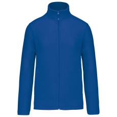 KARIBAN Uniszex cipzáras mikropolár pulóver, Kariban KA9102, Royal Blue-2XL