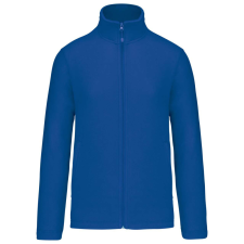 KARIBAN Uniszex cipzáras mikropolár pulóver, Kariban KA9102, Royal Blue-M férfi pulóver, kardigán