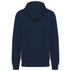 KARIBAN Uniszex cipzáros kapucnis vastag pulóver, Kariban KA4008, Navy-XL