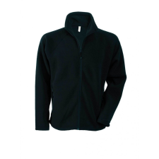 KARIBAN Uniszex kabát Kariban KA917 Marco - Full Zip Micro Fleece Jacket -L, Black női dzseki, kabát