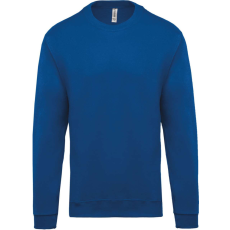 KARIBAN Uniszex kereknyakú pulóver, Kariban KA474, Light Royal Blue-XL