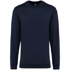 KARIBAN Uniszex kereknyakú pulóver, Kariban KA474, Navy-XL férfi pulóver, kardigán