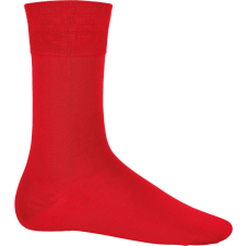 KARIBAN Uniszex mélybordás férfi zokni, Kariban KA813, Red-39/42 férfi zokni