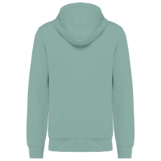 KARIBAN Uniszex organikus kapucnis vastag pulóver, Kariban KA4009, Sage-2XL