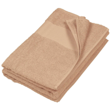 KARIBAN Uniszex pamut fürdő törölköző, Kariban KA113, Mastic-70X140 lakástextília