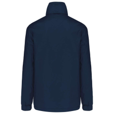 KARIBAN Uniszex rejtett kapucnis széldzseki hálós béléssel, Kariban KA632, Navy-3XL
