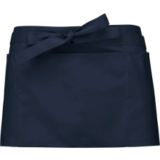 KARIBAN Uniszex rövid kötény öt zsebbel, Kariban KA896, Navy-U lakástextília